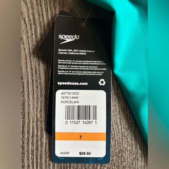 Speedo Turquoise Swim jammer - Picture 3 of 6